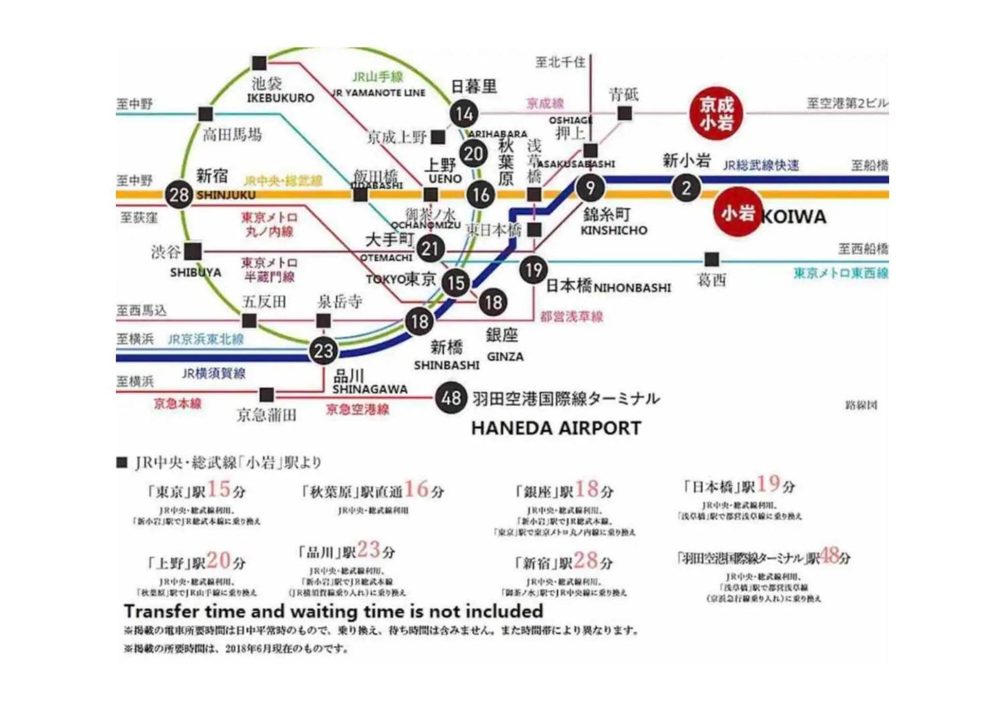 Jr 66Sqm 1F Family Suite 2Ldk Jr Koiwa-Keisei Koiwa-Asakusa-Oshiage-Shinjuku-Ueno Токио Экстерьер фото